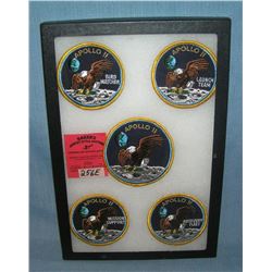 Apollo 11 first man on the moon patches