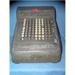Great early Burroughs calculating adding machine