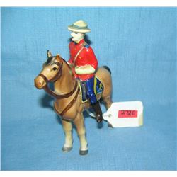 Vintage Canadian mounted policeman