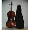 Image 1 : Antique cello and carrying case