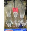Image 1 : Box of vintage glass and crystal stemware