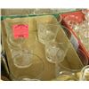 Image 1 : Crystal drinking glasses Victorian themed