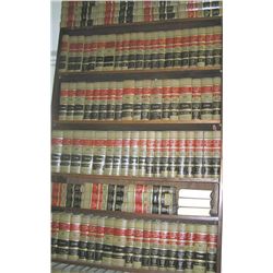 Large collection of law books