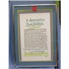 Image 1 : Professionally matted and framed appreciation award