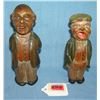 Image 1 : Pair of hand carved gentlemen figures signed Anri