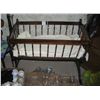 Image 1 : Mahogany style baby or doll cradle