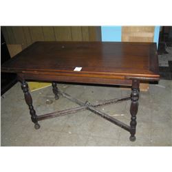 Antique mahogany dining/side table