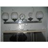 Image 1 : Vintage Mid Century Modern 4 light wall fixture