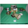 Image 1 : Box full of vintage electrical and lighting