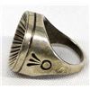 Image 2 : Navajo Sterling Silver Ring, Size 8