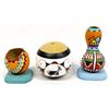 Image 1 : 3 Pieces of Gourd Art, Some Native American