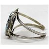 Image 2 : Navajo Sterling Turquoise Cuff Bracelet