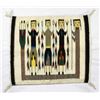 Image 1 : Native American Navajo 4 Yei Textile Rug