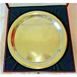 Cartier Pewter Presentation Tray