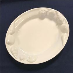 Large Ceramic Cookware, Shell Theme Seafood Platter Serving Dish