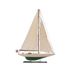 Wooden Shamrock Limited Model Sailboat 27"