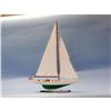 Image 8 : Wooden Shamrock Limited Model Sailboat 27"