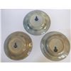 Image 3 : 19thc T Furnival & Sons English Flow Blue Bombay Plates