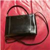 Image 2 : Designer CHRISTIAN DIOR Black Patent Handbag Purse