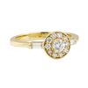 Image 1 : 0.50 ctw Diamond Ring - 14KT Yellow Gold