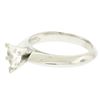 Image 7 : Platinum 0.66 ctw GIA Prong Set Heart Brilliant Diamond Solitaire Engagement Rin
