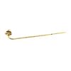 Image 2 : White Crystal Stick Pin - Yellow Gold Plated