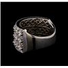 Image 3 : 14KT White Gold 2.59 ctw Diamond Ring