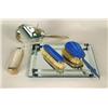 Image 1 : Sterling and Enamel Grooming Set