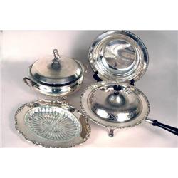 Silver Plate Electric Servers & Serving Pieces