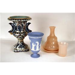 Porcelain Vases & Decanter