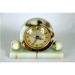 Marble Table Top Clock