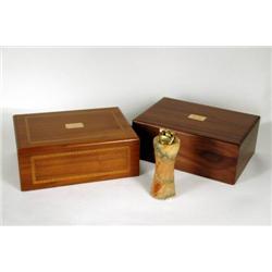 Humidors & Marble Lighter