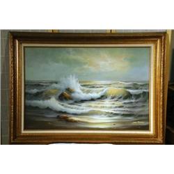 June Nelson Oil on Canvas