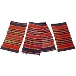 Set of 3 Mexican Weavings