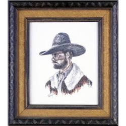 Bob Wood, Ink and Watercolor