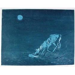 Lawrence Barrett, Lithograph