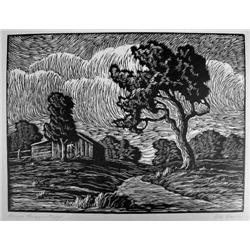 Myra Biggerstaff, Woodblock