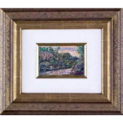 Ernest Lawson, Oil on Board