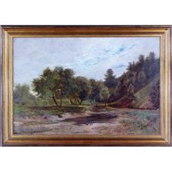 Charles Partridge Adams, Oil