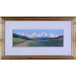 Richard H. Tallant, Oil on Board
