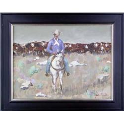John Franklin, Oil on Board