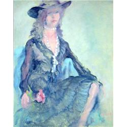 Verna Jean Versa, Oil on Board