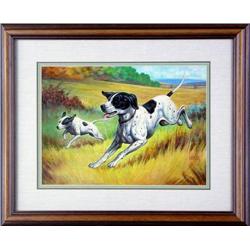 Herb Chidley, Oil on Board