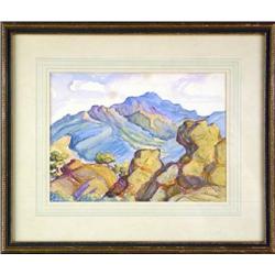 Louis Hafermehl, Watercolor