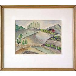 Wilfred Lang, Watercolor