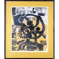 Mary Chenoweth, Woodblock