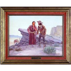 Shep Chadhorn, Oil on Board