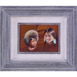Don Prechtel, Oil on Board