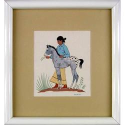 Harrison Begay, Silkscreen