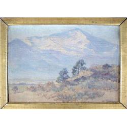 Unsigned Oil of Pikes Peak